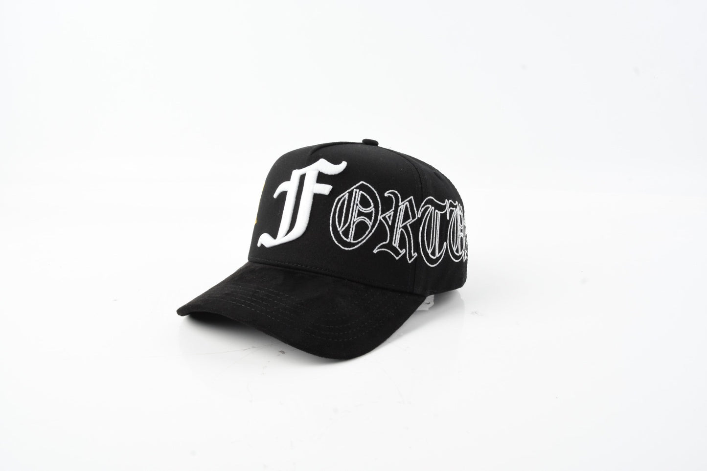 Shooting Star Hat - Velvet Snapback (All Black)