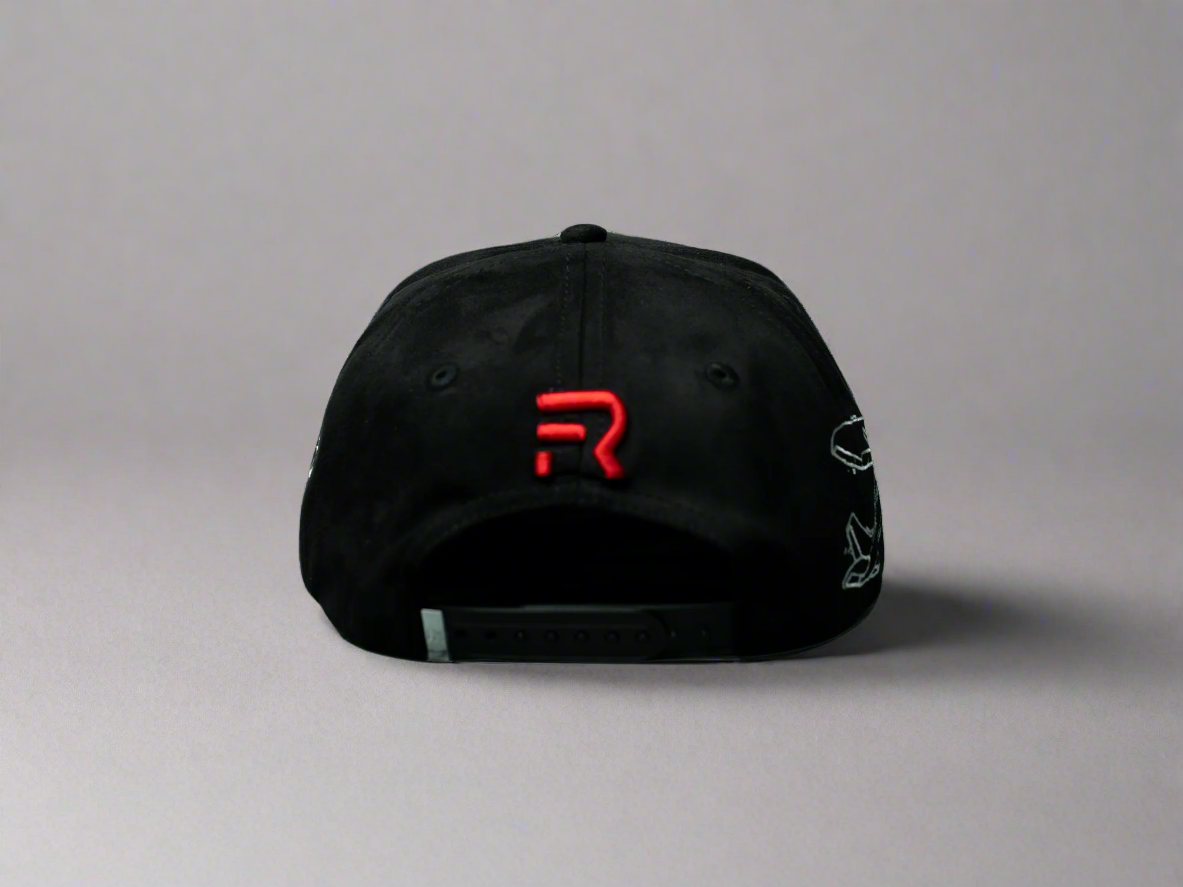 CLN Hat - Velvet Casino Snapback (All Black)