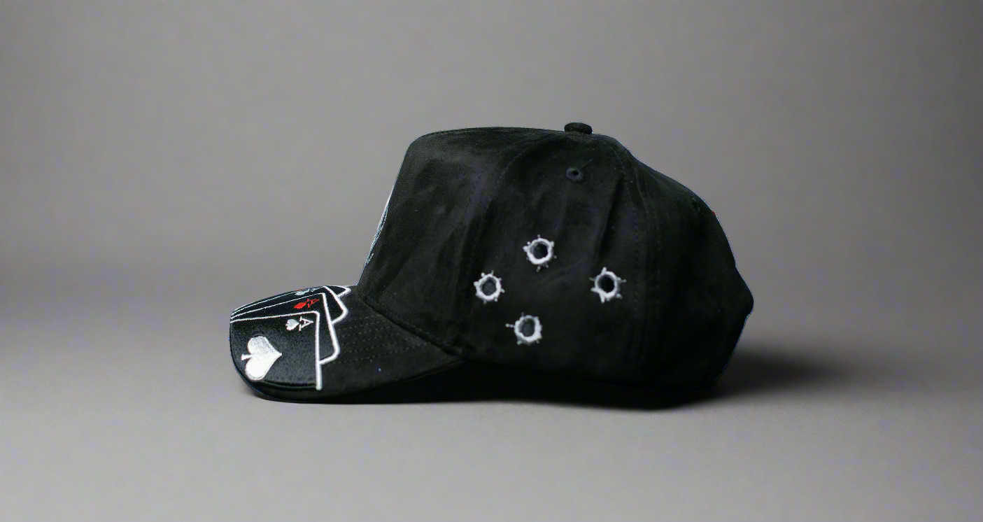 CLN Hat - Velvet Casino Snapback (All Black)