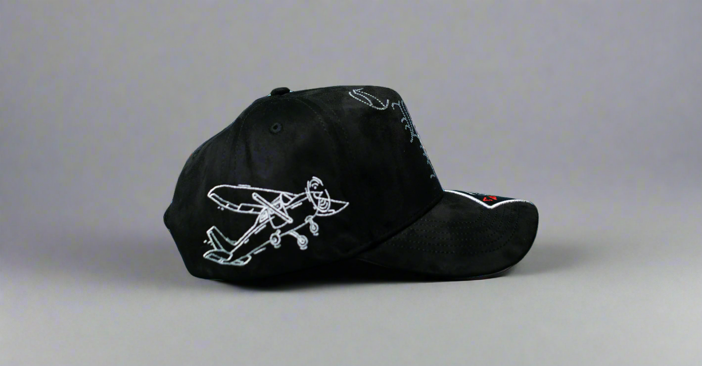 CLN Hat - Velvet Casino Snapback (All Black)